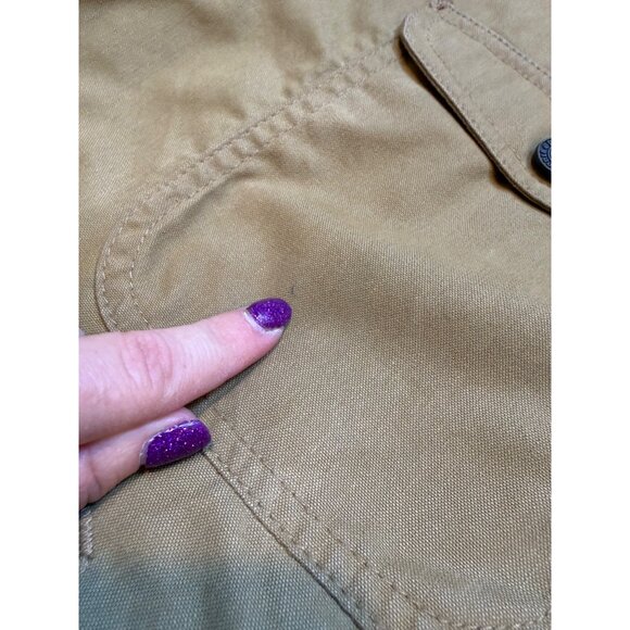 Vintage Patagonia Mens Medium Nuevo Range Coat Corduroy Collar Aztec Fleece Line - Picture 13 of 14